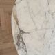 Oval Knoll Saarinen table, Calacatta marble, 198cm, year 2022, tulip.