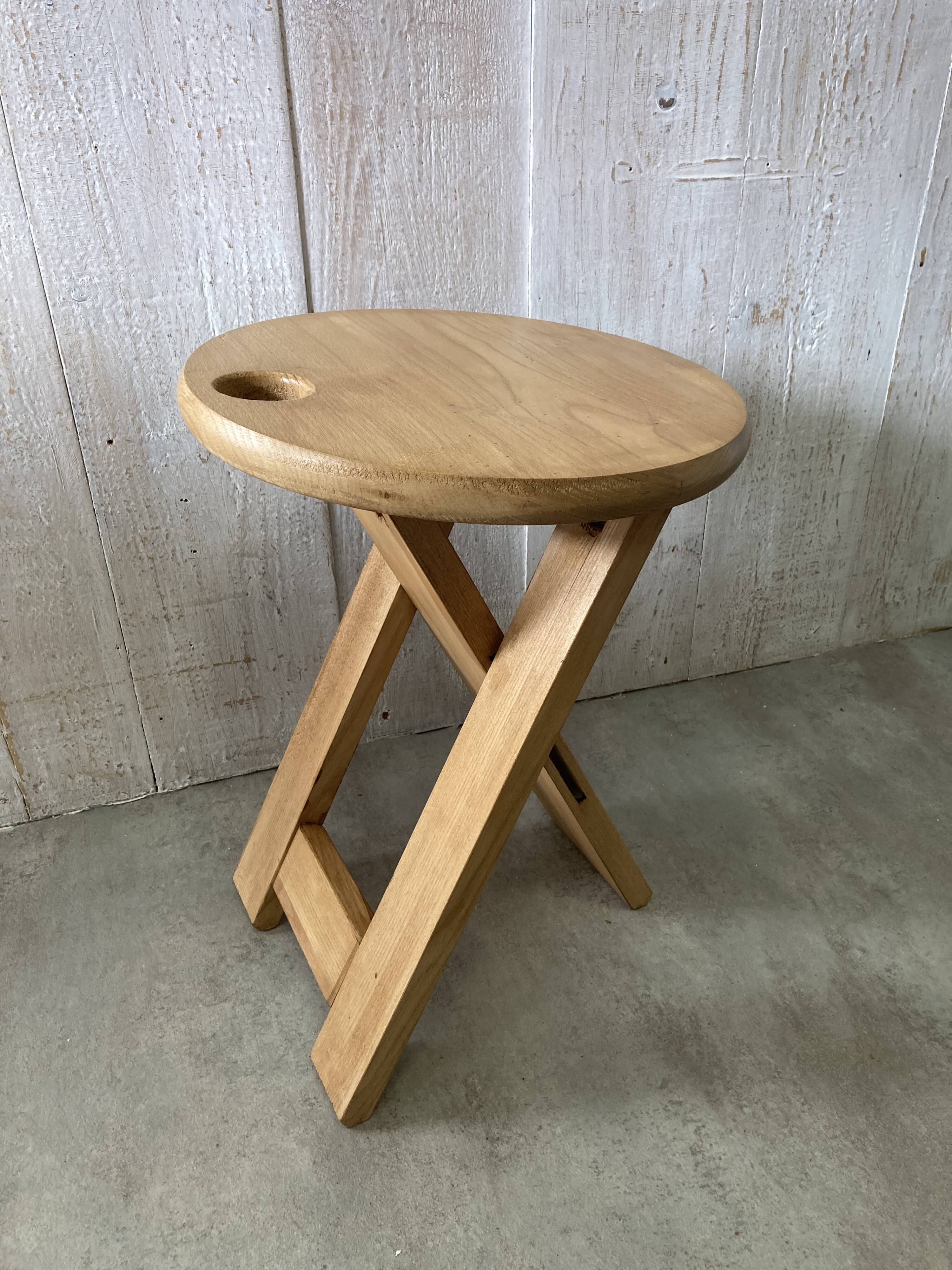 Pair of folding stools