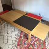 Table modulable Hexa Bernard Vuarnesson