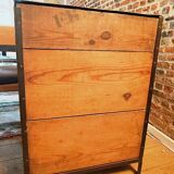 Steel chest of drawers