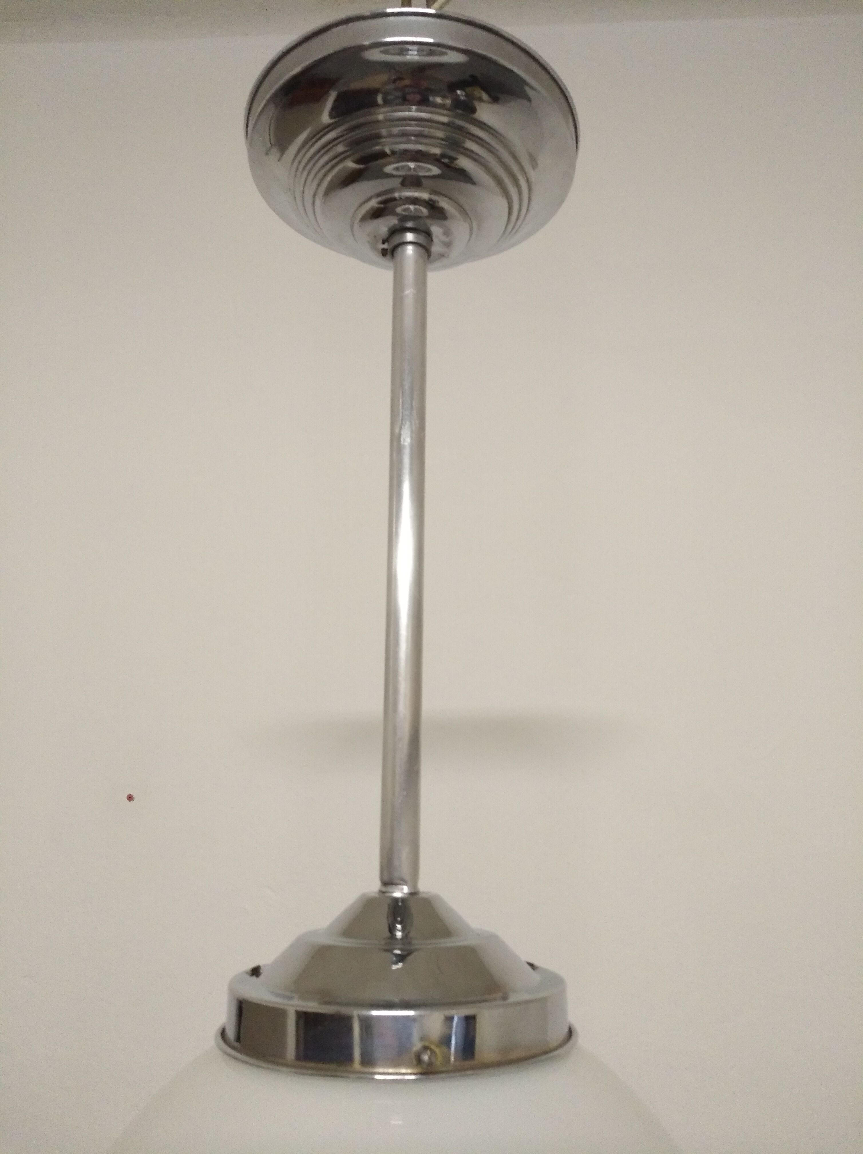 Art deco hanging in opaline