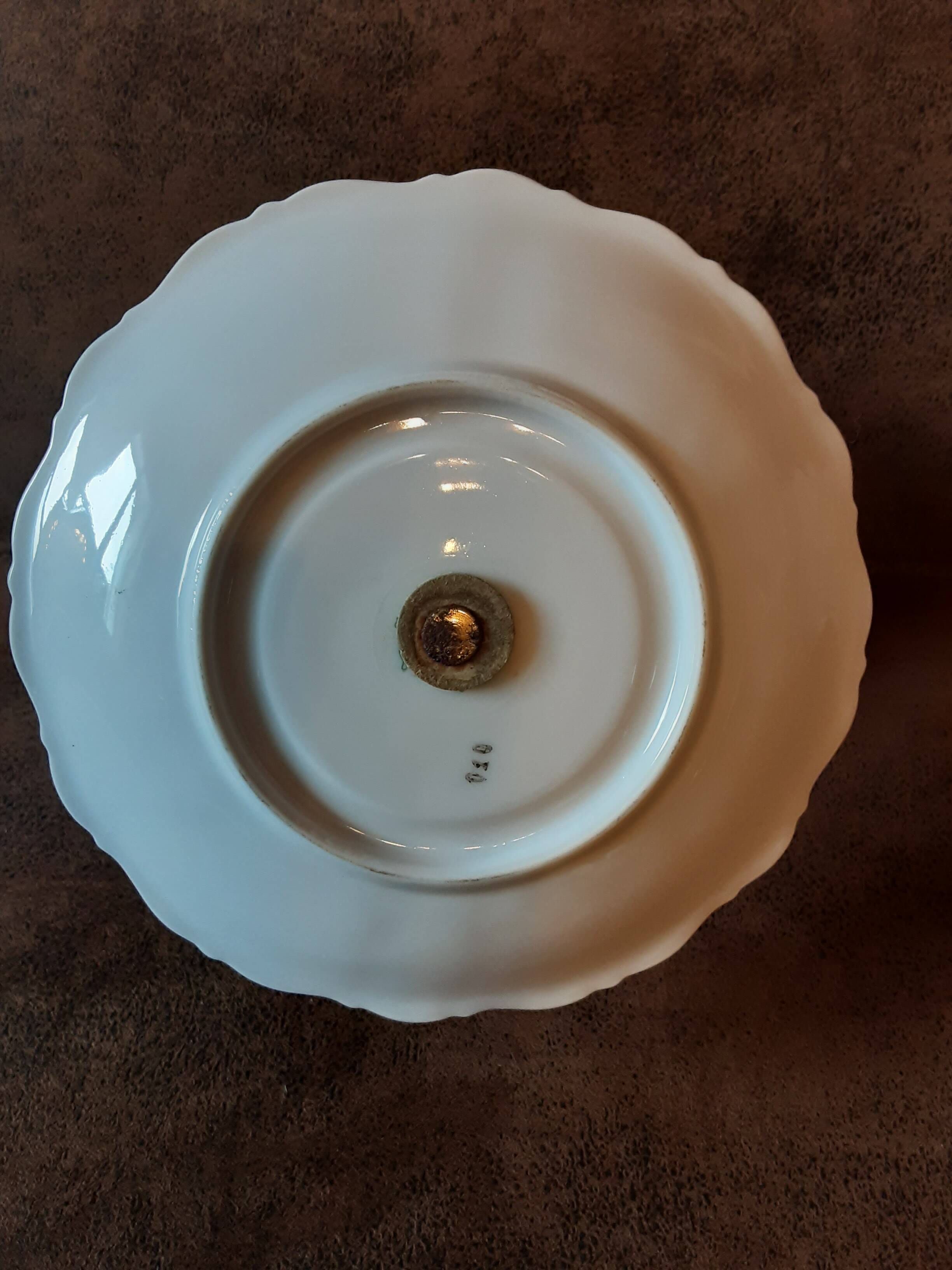 Vintage porcelain servant