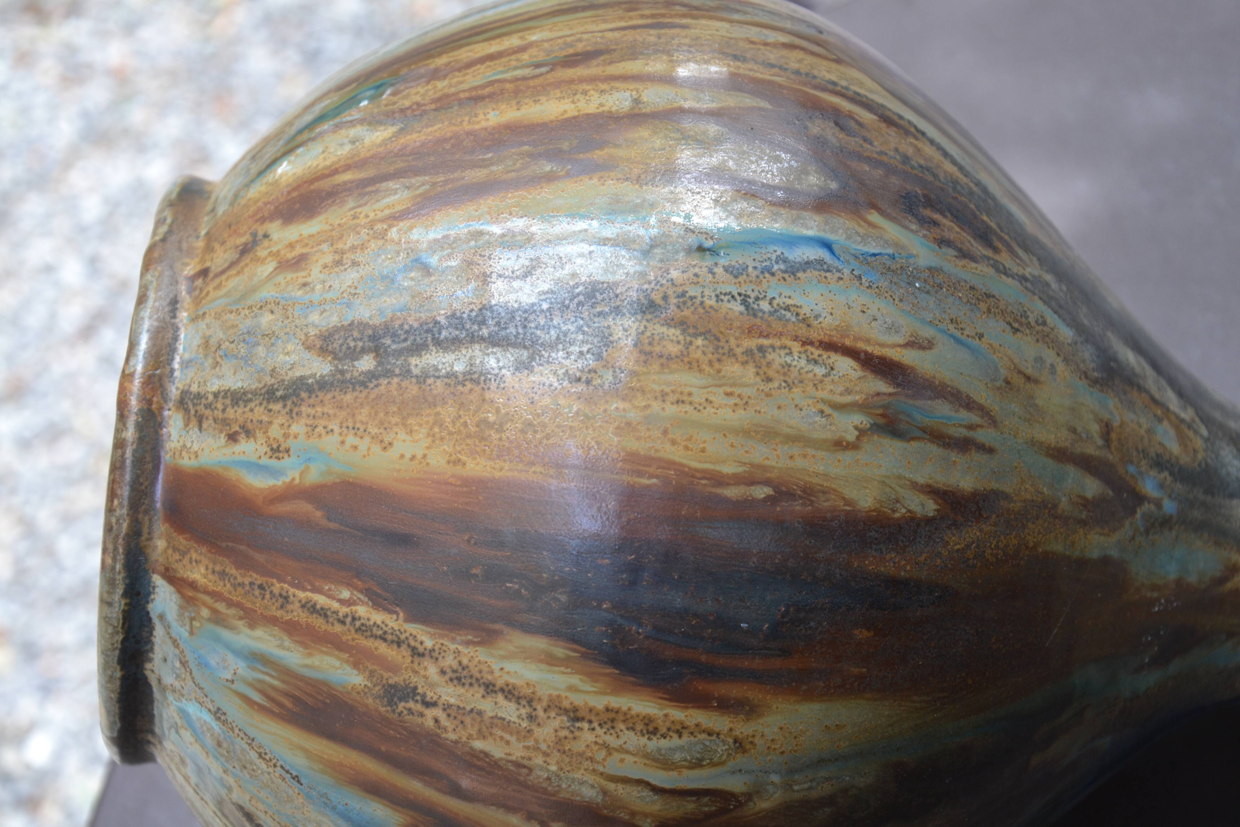 Large vase Roger Guerin Bouffioulx 1930