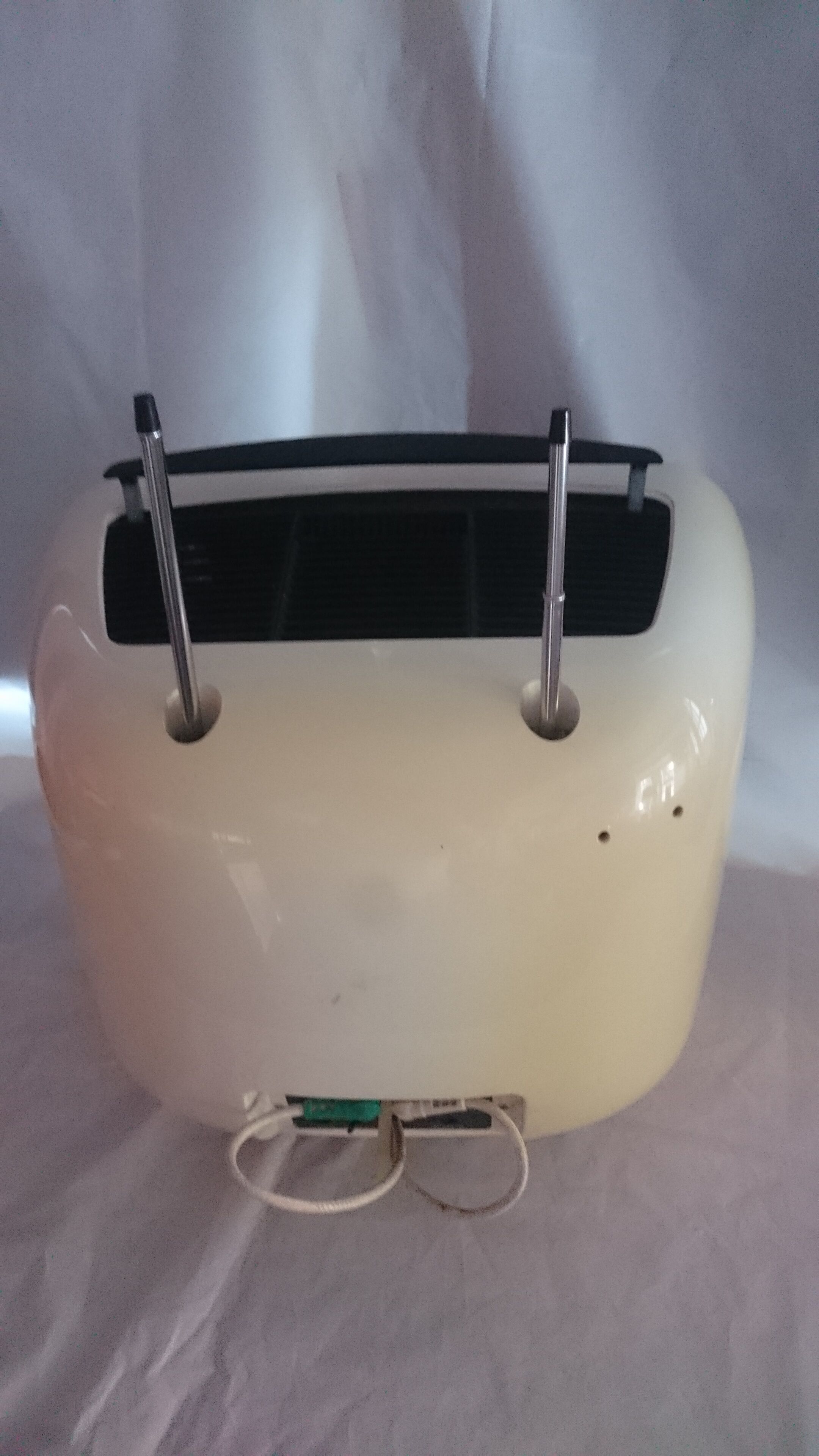 Vintage 1960's 70's black and white Thomson TV
