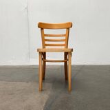 Mid-century German bentwood chairs by ZPM Radomsko for Mobilair, 1950s, set of 3.