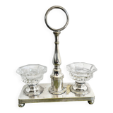 Double salt cellar signed Christofle