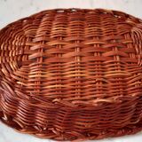 70s wicker basket / basket