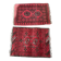 Pair of Antique Balouch Rugs 54x44 Hand-Knotted Wool Cushion Boho Vintage