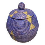 Magnificent handmade woven storage basket Height: 40/50 cm Ø: 30/50 cm