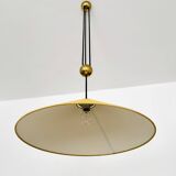 Large Adjustable Pendant Lamp with Counterweight by Florian Schulz