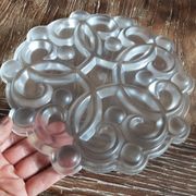 Dessous de plat  cristal  Vannes