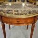 Louis XVI marble bottle table