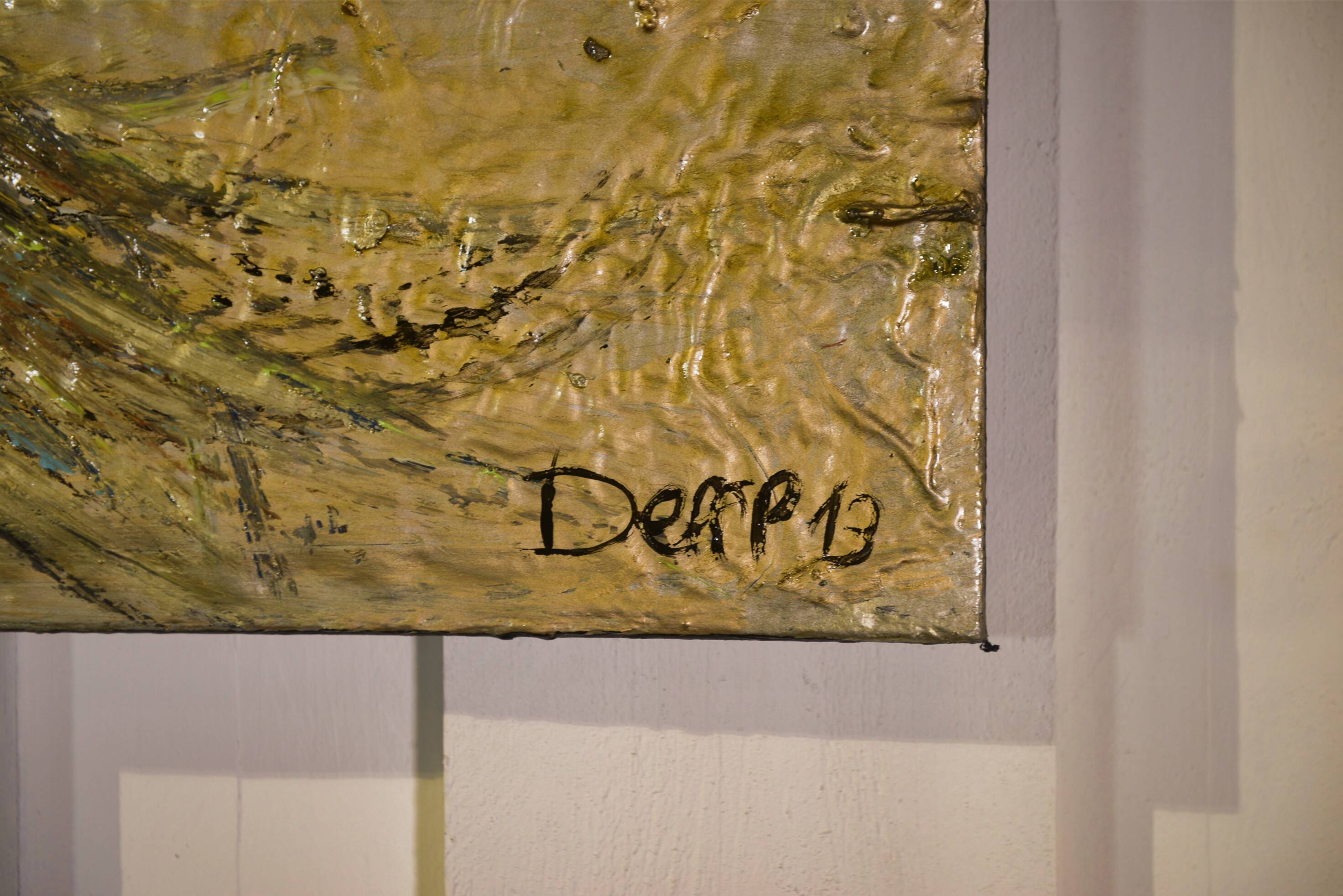 Enamelled canvas roosters by DEFFP 13 2000’s