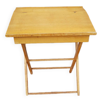 Foldable children's desk desk from the 1950s