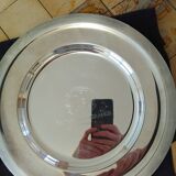Ercuis silver metal tray