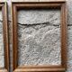 Set of 3 old wooden frames