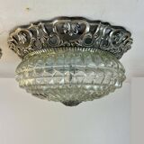 Ceiling Light Att. To Massive, Belgium, 1960s