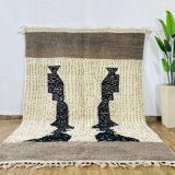 Beni Mrirt rug - handmade Moroccan rug size 150 x 250 cm.