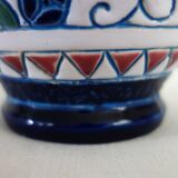 Art Deco ceramic vase with bird decoration by Amphora, 1920