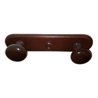 Vintage wooden coat rack