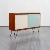 Sideboard 60s, teak, reversible doors