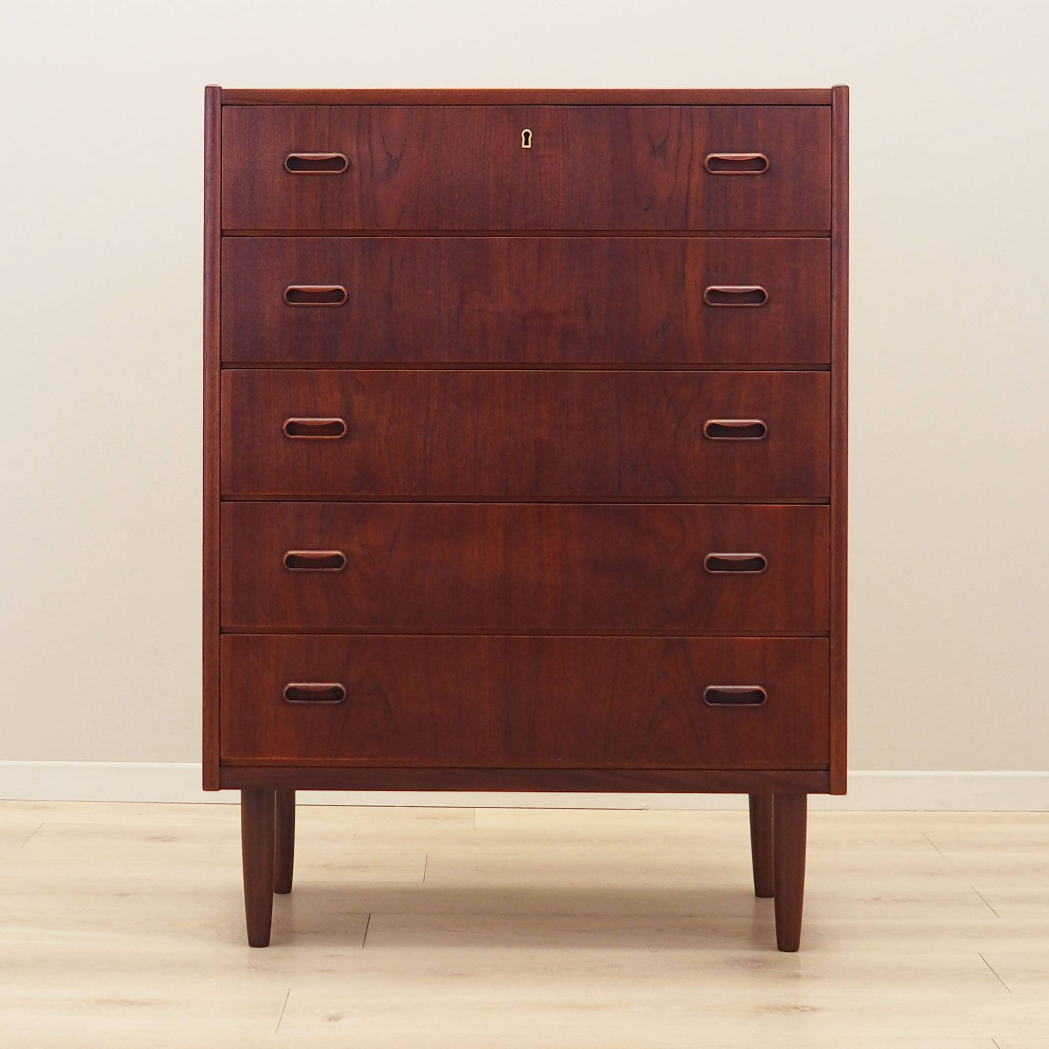 Commode danoise en teck, années 1970