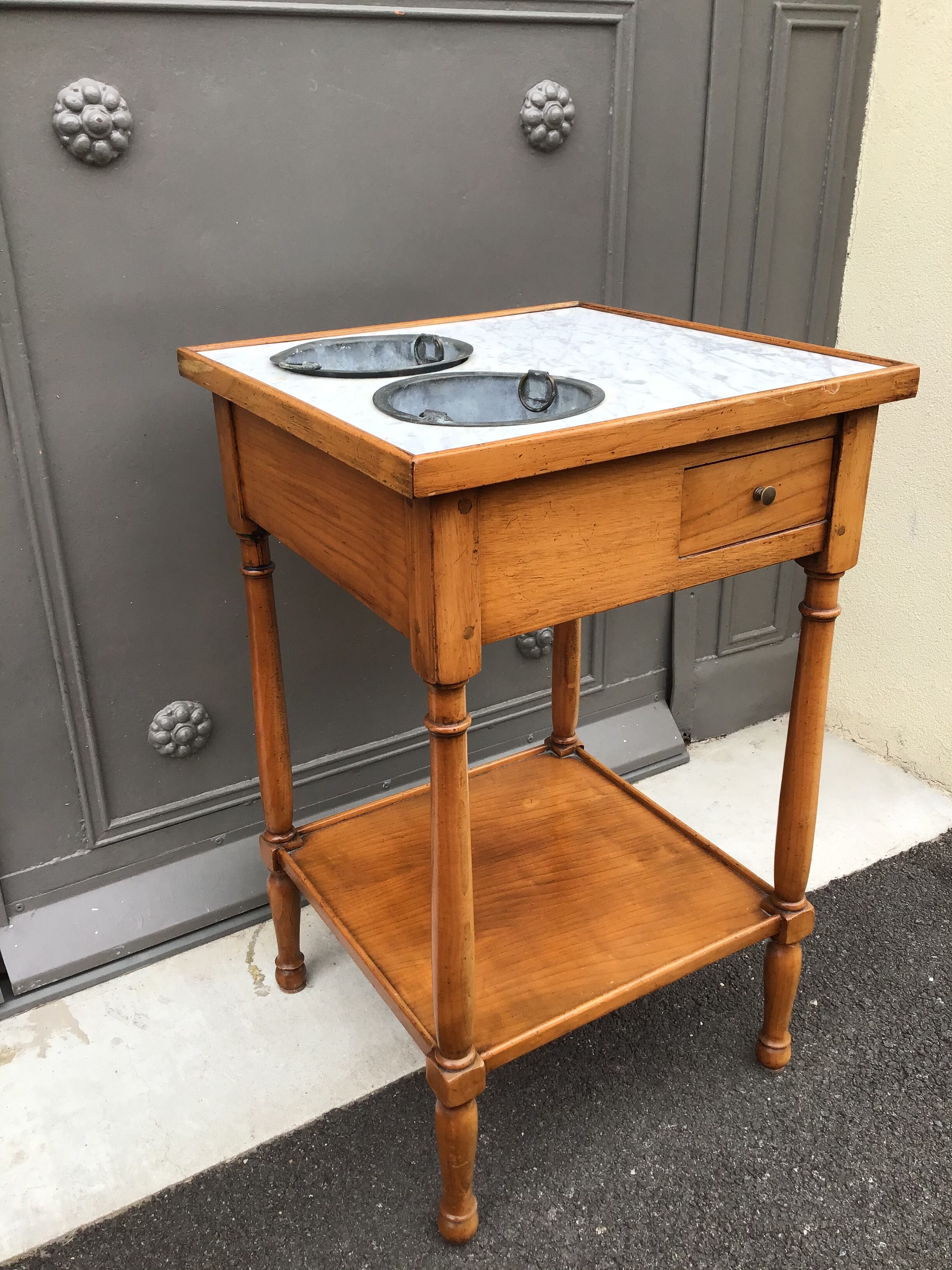 Louis XVI style plant door