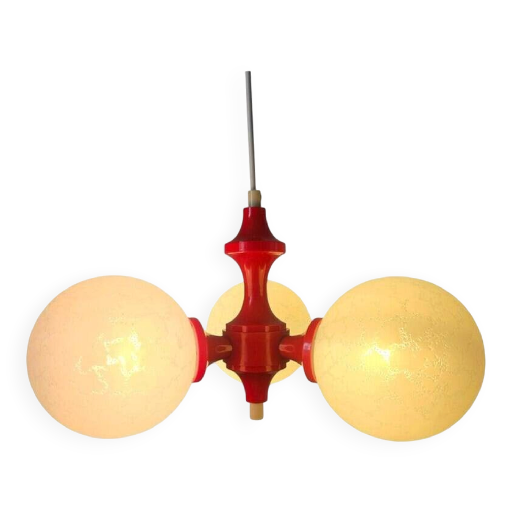 Rare Midcentury Chandelier or Pendant Sputnik, Richard Essig, Germany, 1970s