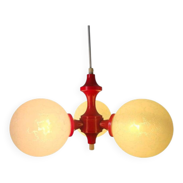 Rare Midcentury Chandelier or Pendant Sputnik, Richard Essig, Germany, 1970s