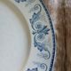 Plat ancien en terre de fer