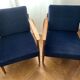 Pair of Scandinavian armchairs