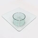 Italian Modern Glass Coffee Table by Gallotti & Radice 1970s