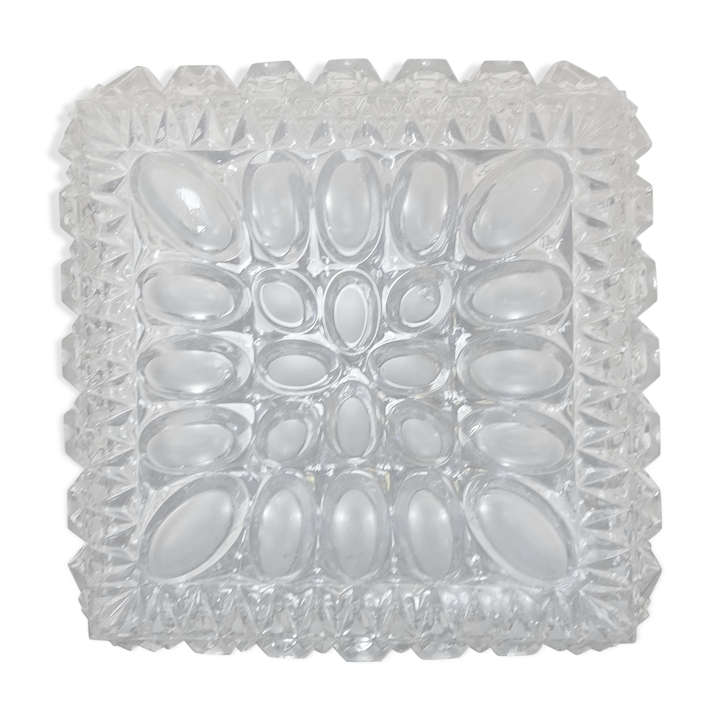 Ceiling light square bubbles