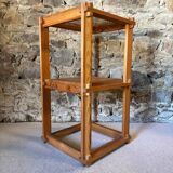 Vintage pine side shelf / coffee table from the 80s-90s
