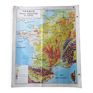 Ancienne carte scolaire - armand