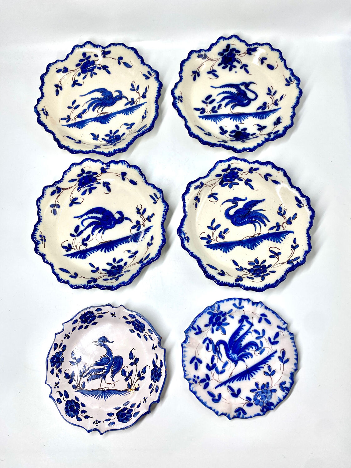 Earthenware plates Martres Tolosane Faïencerie Jodra