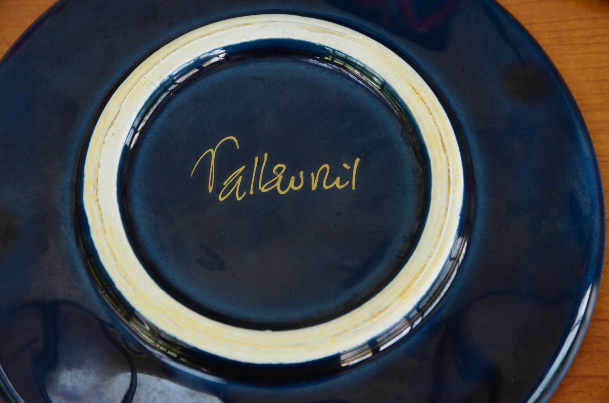 Vallauris blue and pink coffee service