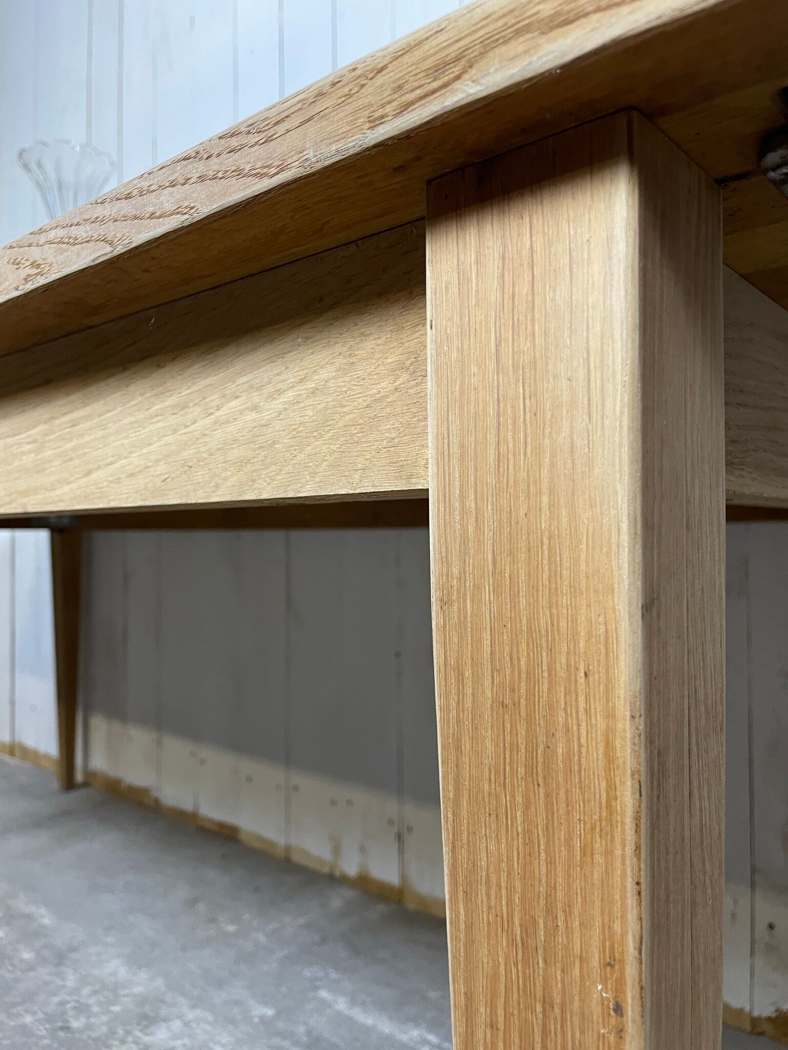 Table de ferme chêne