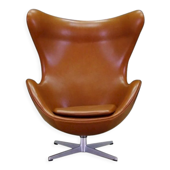 Arne jacobsen the egg chair leather retro