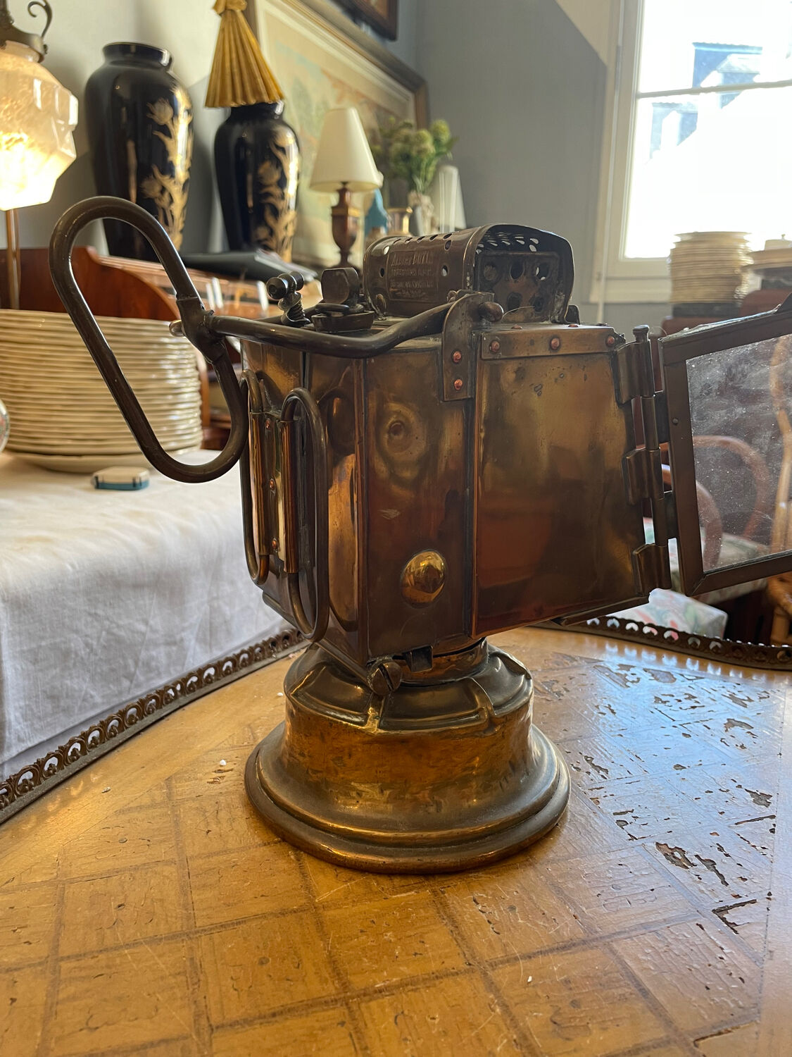 Lamp lantern vintage SNCF railwayman