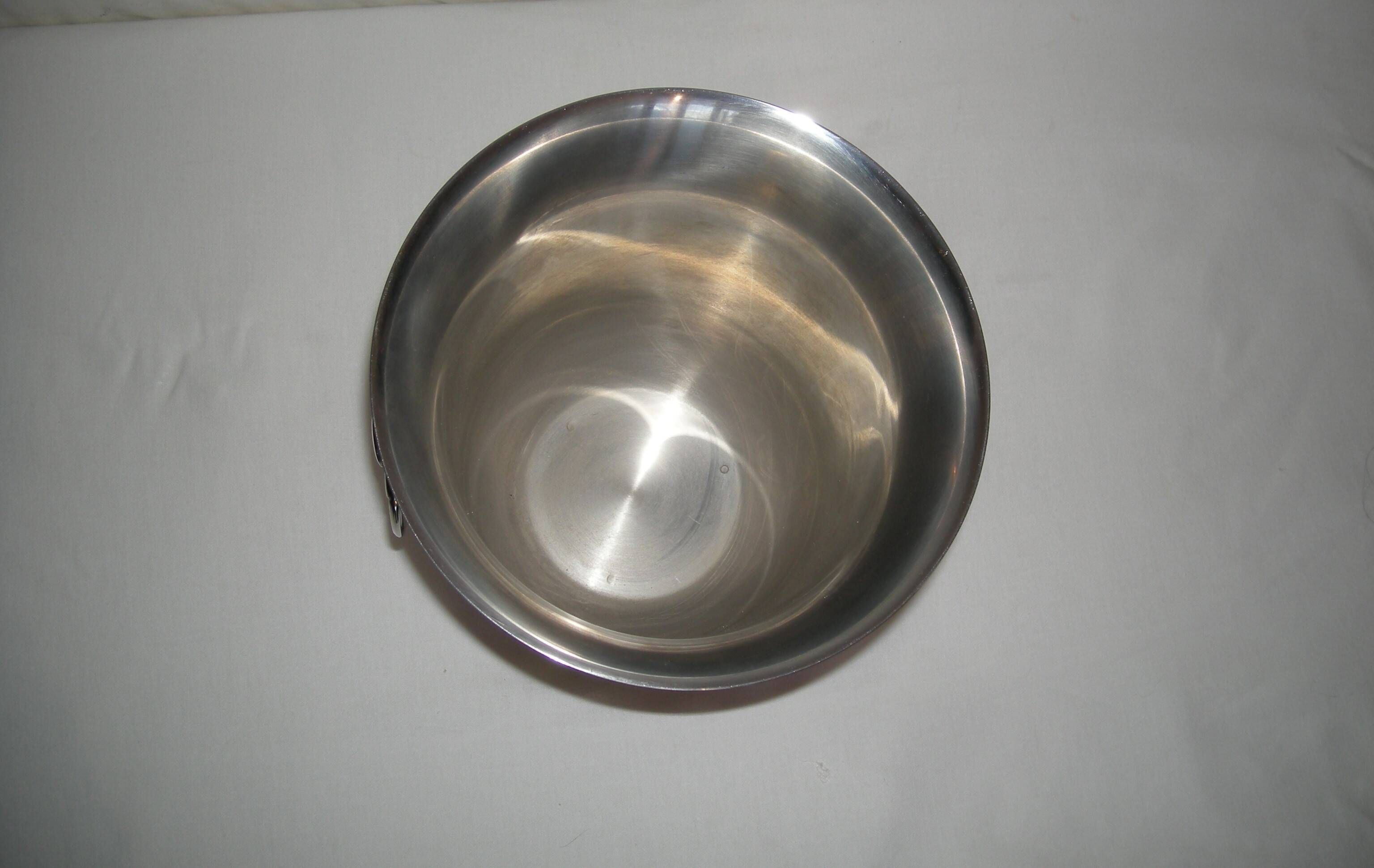 Champagne bucket Guy Degrenne; stainless steel