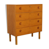 Chiffonnier scandinave en teck Suède 1960