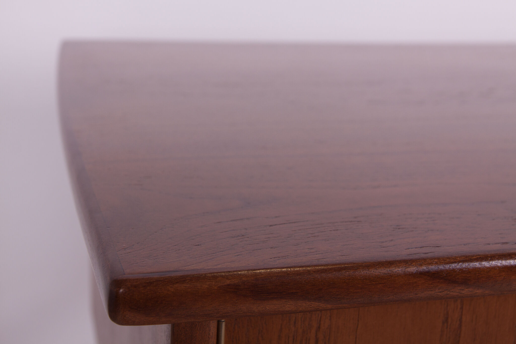 Mid-Century Freestanding Teak Desk, 1960s