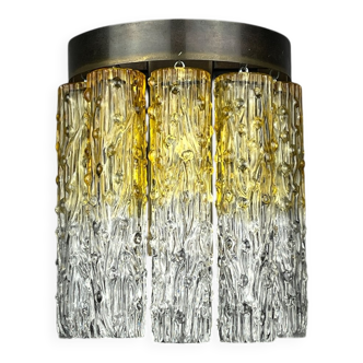 Vintage wall lamp Tronchi by Venini, Italy, 1960s