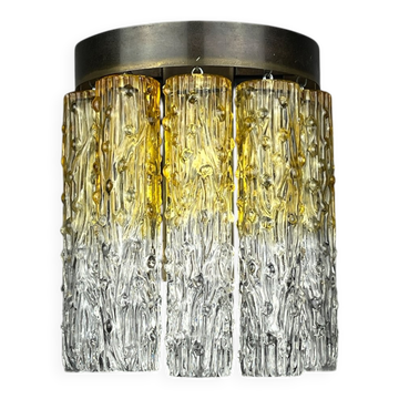 Vintage wall lamp Tronchi by Venini, Italy, 1960s