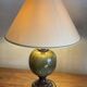 Lampe en marbre vert