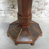 Oak art deco table