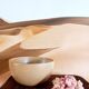 Sandstone salad bowl Village of France