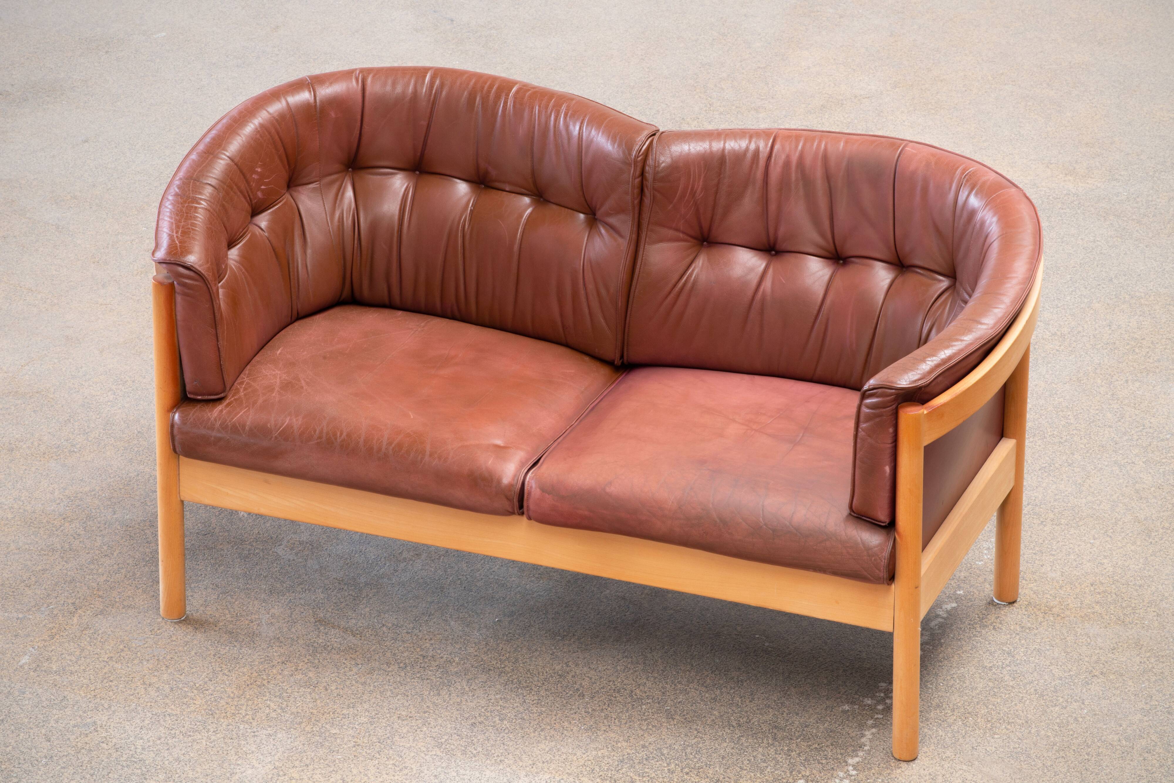Canapé Danois Nielaus Mobler scandinave vintage 1960