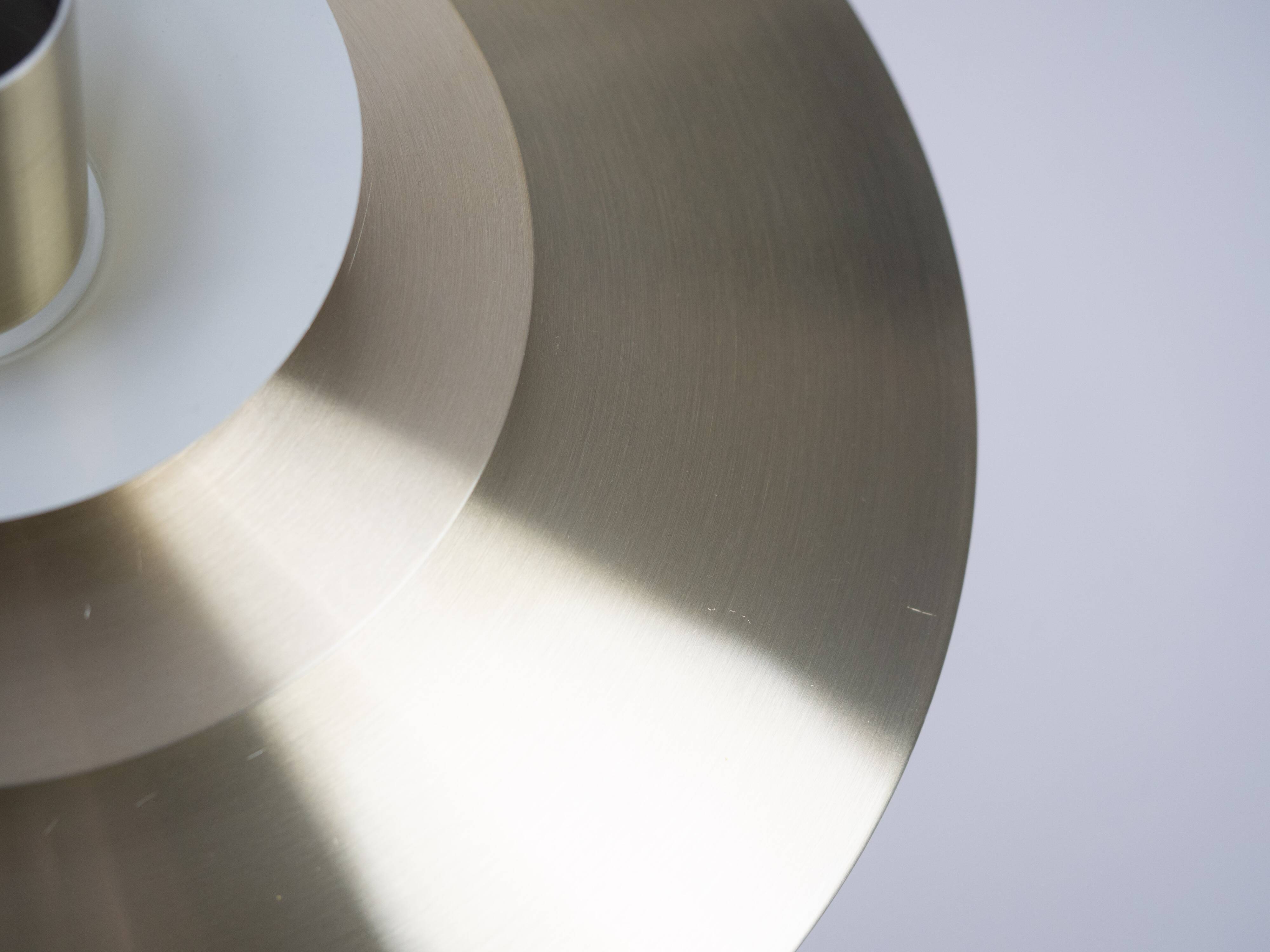 Lampe à suspension vintage danoise Verona par Kurt Wiborg, Jeka, années 1980